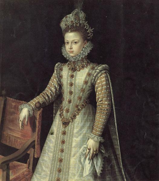 SANCHEZ COELLO, Alonso Portrait of Isabella Clara Eugenia Norge oil painting art